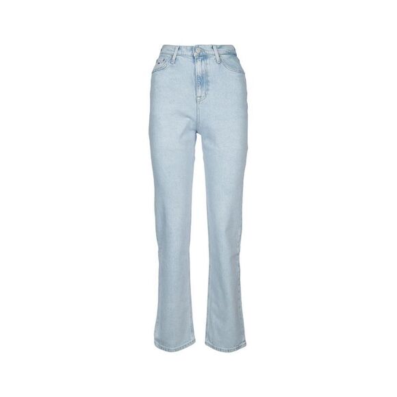 TOMMY JEANS Women's High Rise Bootcut Denim Jeans Women DENIMLIGHT Pants